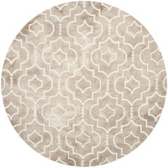 DIP DYE, BEIGE / IVORY, 7' X 7' Round, Area Rug, DDY538G-7R