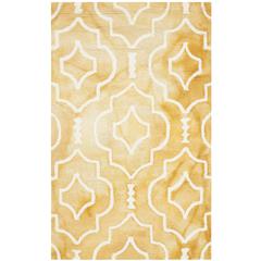 DIP DYE, GOLD / IVORY, 2'-6" X 4', Area Rug, DDY538H-24