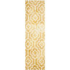 DIP DYE, GOLD / IVORY, 2'-3" X 8', Area Rug, DDY538H-28