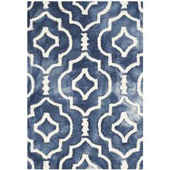 DIP DYE, NAVY / IVORY, 2' X 3', Area Rug, DDY538N-2