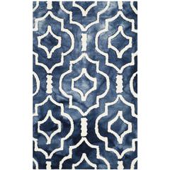 DIP DYE, NAVY / IVORY, 2'-6" X 4', Area Rug, DDY538N-24