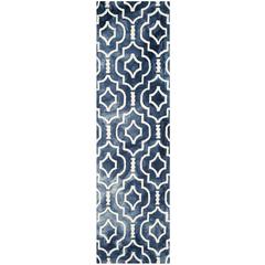 DIP DYE, NAVY / IVORY, 2'-3" X 8', Area Rug, DDY538N-28
