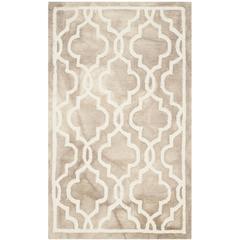 DIP DYE, BEIGE / IVORY, 2'-6" X 4', Area Rug, DDY539G-24