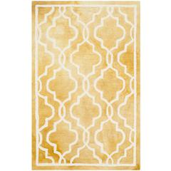 DIP DYE, GOLD / IVORY, 2'-6" X 4', Area Rug, DDY539H-24