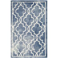 DIP DYE, BLUE / IVORY, 2'-6" X 4', Area Rug, DDY539K-24