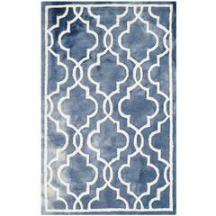 DIP DYE, NAVY / IVORY, 2'-6" X 4', Area Rug, DDY539N-24