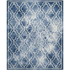 DIP DYE, NAVY / IVORY, 8' X 10', Area Rug, DDY539N-8