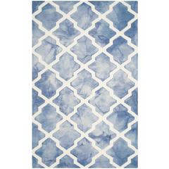 DIP DYE, BLUE / IVORY, 5' X 8', Area Rug, DDY540K-5