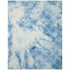 DIP DYE, BLUE / IVORY, 8' X 10', Area Rug, DDY676G-8