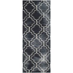 DIP DYE, GRAPHITE / IVORY, 2'-3" X 6', Area Rug, DDY676J-26