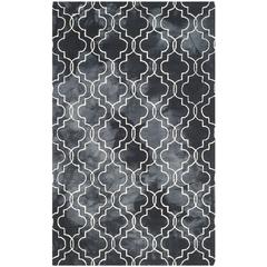 DIP DYE, GRAPHITE / IVORY, 5' X 8', Area Rug, DDY676J-5
