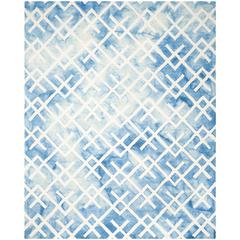 DIP DYE, BLUE / IVORY, 8' X 10', Area Rug, DDY677G-8