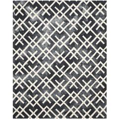 DIP DYE, GRAPHITE / IVORY, 8' X 10', Area Rug, DDY677J-8