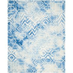 DIP DYE, BLUE / IVORY, 8' X 10', Area Rug, DDY678G-8