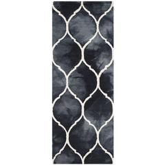 DIP DYE, GRAPHITE / IVORY, 2'-3" X 6', Area Rug, DDY685J-26