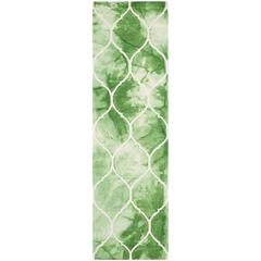 DIP DYE, GREEN / IVORY, 2'-3" X 8', Area Rug, DDY685Q-28
