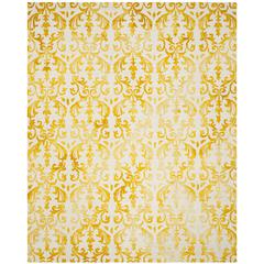DIP DYE, IVORY / GOLD, 8' X 10', Area Rug, DDY689A-8