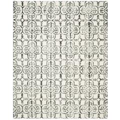 DIP DYE, IVORY / CHARCOAL, 8' X 10', Area Rug, DDY711D-8