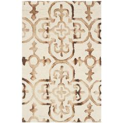 DIP DYE, IVORY / CAMEL, 2' X 3', Area Rug, DDY711E-2