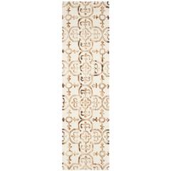 DIP DYE, IVORY / CAMEL, 2'-3" X 8', Area Rug, DDY711E-28