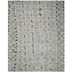DIP DYE, GREY / CHARCOAL, 8' X 10', Area Rug, DDY712B-8