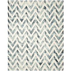 DIP DYE, IVORY / GREY, 8' X 10', Area Rug