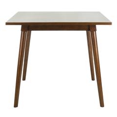 Simone Square Dining Table, Walnut