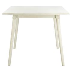 Simone Square Dining Table, White