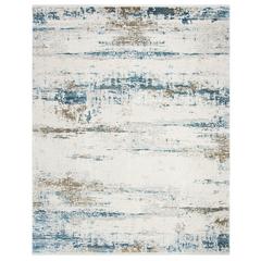 ECLIPSE 200, BEIGE / BLUE, 8' X 10', Area Rug