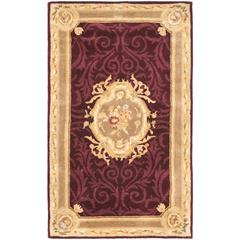 EMPIRE, DARK RED / DARK BEIG, 3' X 5', Area Rug