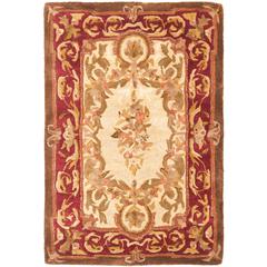 EMPIRE, LIGHT GOLD / RED, 2' X 3', Area Rug