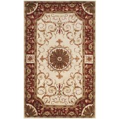EMPIRE, IVORY / RED, 5' X 8', Area Rug