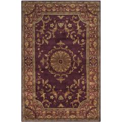 EMPIRE, BURGUNDY, 6' X 9', Area Rug