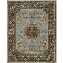 EMPIRE, BLUE, 7'-6" X 9'-6", Area Rug