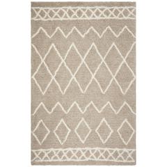 EQUINOX SHAG, BEIGE / IVORY, 5' X 8', Area Rug