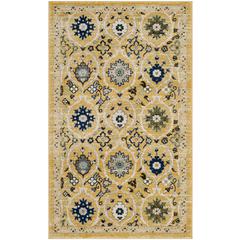 EVOKE, GOLD / IVORY, 3' X 5', Area Rug, EVK210B-3