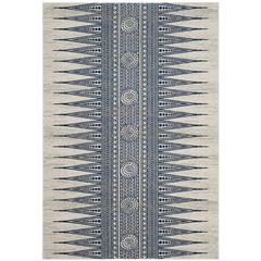 EVOKE, IVORY / BLUE, 4' X 6', Area Rug, EVK226C-4
