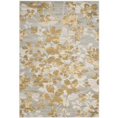 EVOKE, GREY / GOLD, 5'-1" X 7'-6", Area Rug, EVK236P-5