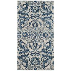 EVOKE, IVORY / BLUE, 2'-2" X 4', Area Rug, EVK238C-24