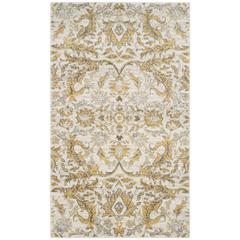 EVOKE, IVORY / GOLD, 3' X 5', Area Rug, EVK238S-3