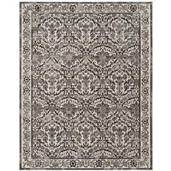 EVOKE, IVORY / GREY, 11' X 15', Area Rug, EVK242D-1115