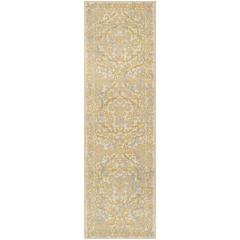 EVOKE, IVORY / GOLD, 2'-2" X 7', Area Rug, EVK242S-27