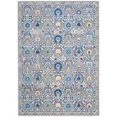 EVOKE, IVORY / GREY, 6'-7" X 9', Area Rug, EVK251D-6