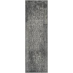 EVOKE, GREY / IVORY, 2'-2" X 7', Area Rug, EVK256D-27