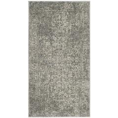 EVOKE, SILVER / IVORY, 2'-2" X 4', Area Rug, EVK256S-24