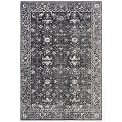 EVOKE, CHARCOAL / IVORY, 5'-1" X 7'-6", Area Rug