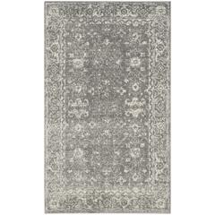 EVOKE, GREY / IVORY, 3' X 5', Area Rug, EVK270S-3