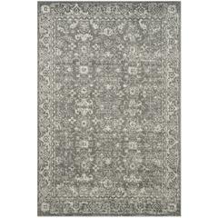 EVOKE, GREY / IVORY, 5'-1" X 7'-6", Area Rug, EVK270S-5