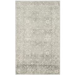 EVOKE, SILVER / IVORY, 3' X 5', Area Rug, EVK270Z-3