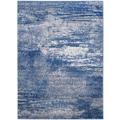 EVOKE, NAVY / IVORY, 6'-7" X 9', Area Rug, EVK272A-6
